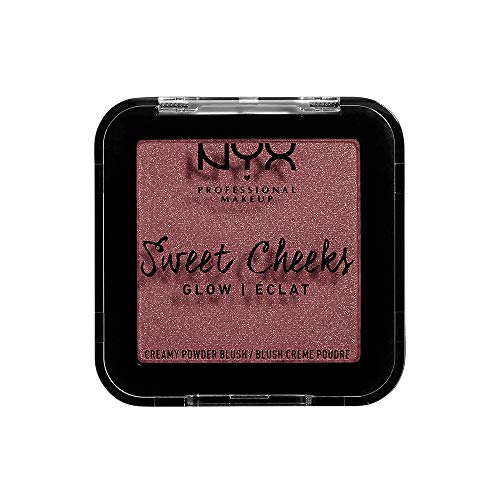 NYX PROFESSIONAL MAKEUP Sweet Cheeks Shimmer Blush, Fig