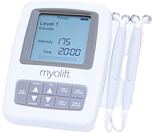7E Wellness MyoLift Mini Microcurrent Facial Device - Non-Invasive Face Lift, Facial Skin Care Products for Anti Aging, Skin Tightening - Esthetician Supplies and Skin Care Tools - Up to 400 Microamps