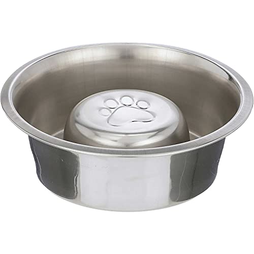 Neater Pet Brands Stainless Steel Slow Feed Bowl - Fits in Large Neater Feeders and Most 2 Quart Feeders, 4 Cups