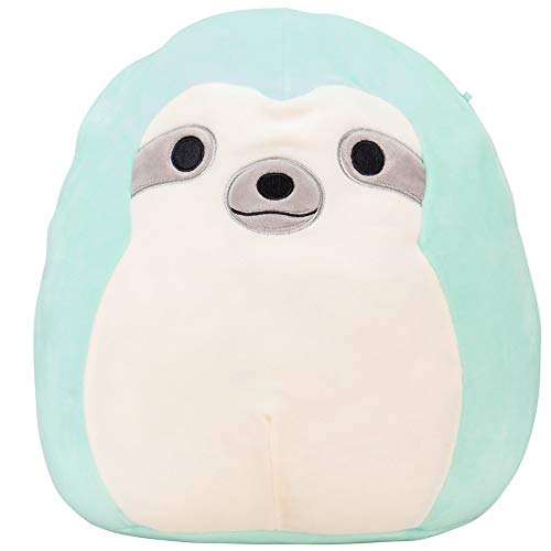 Squishmallow Official Kellytoy Plush 12" Aqua The Sloth- Ultrasoft Stuffed Animal Plush Toy